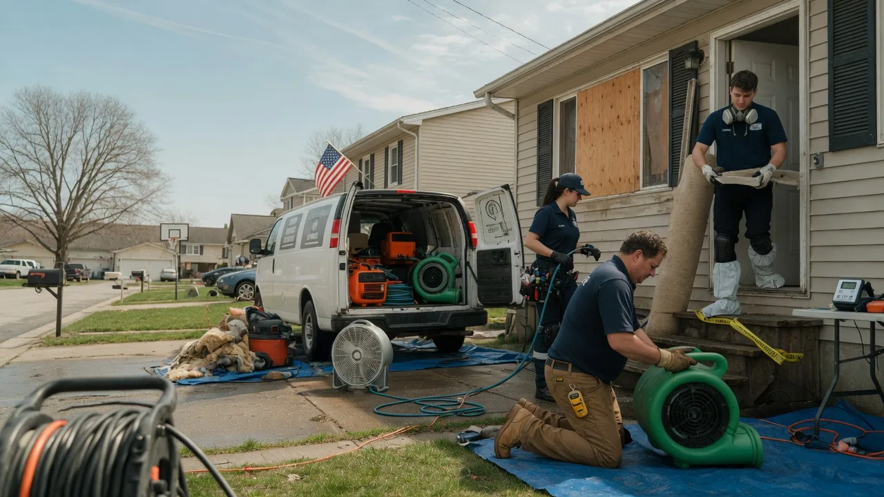 Water Damage Restoration in Grosse Ile, MI near me